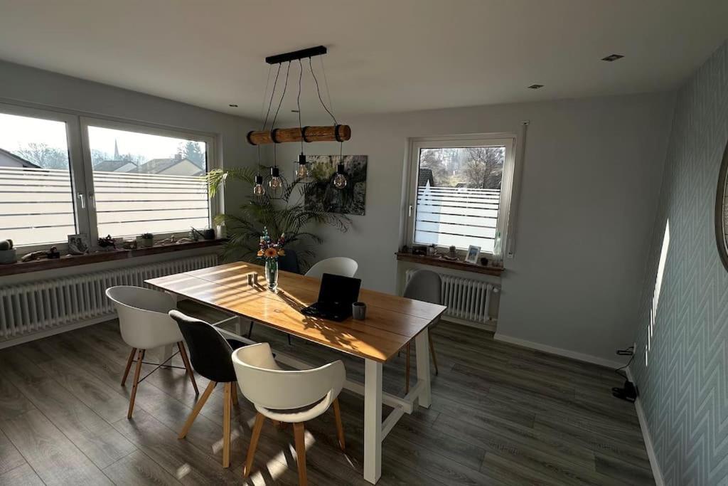 Moderne Ferienwohnung Im Herzen Des Nationalparks Hellenthal Luaran gambar